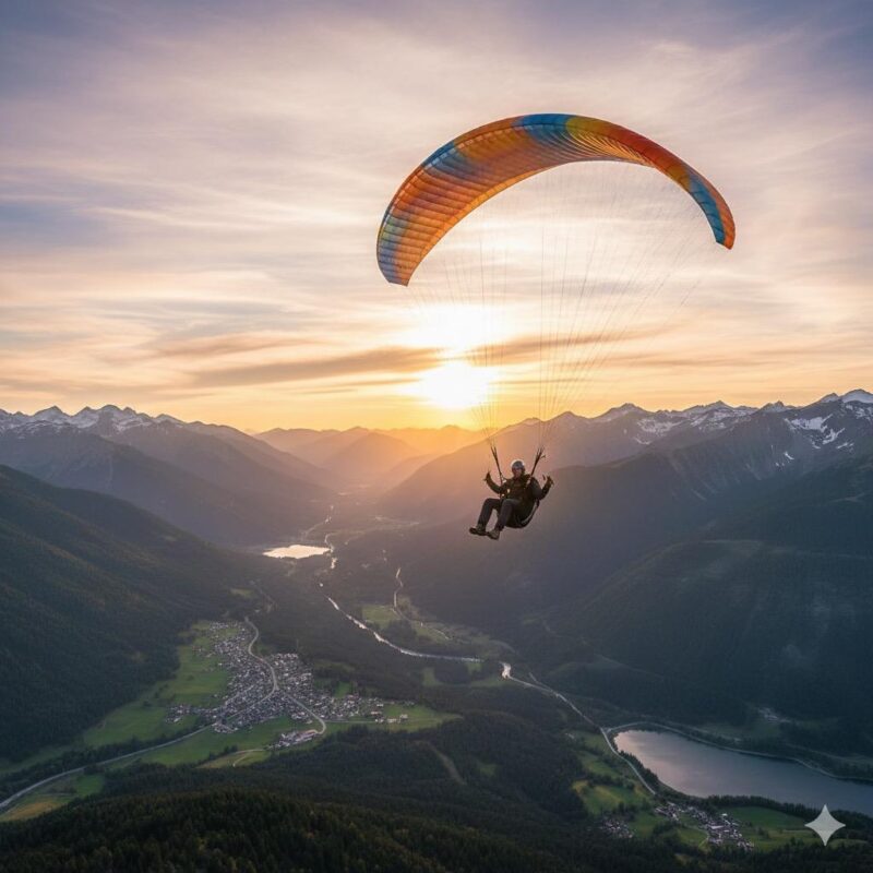 parapente y meditación