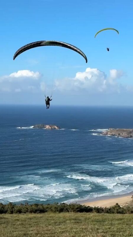 tipos de velas de parapente